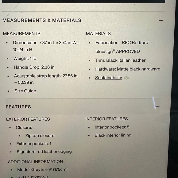 MZ WALLACE un I backpack nwt $165 - Picture 5 of 6